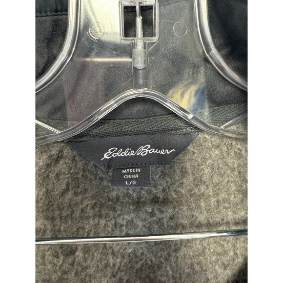 Eddie Bauer Men’s Pullover Size L Heather Brown NWOT - Picture 4 of 4